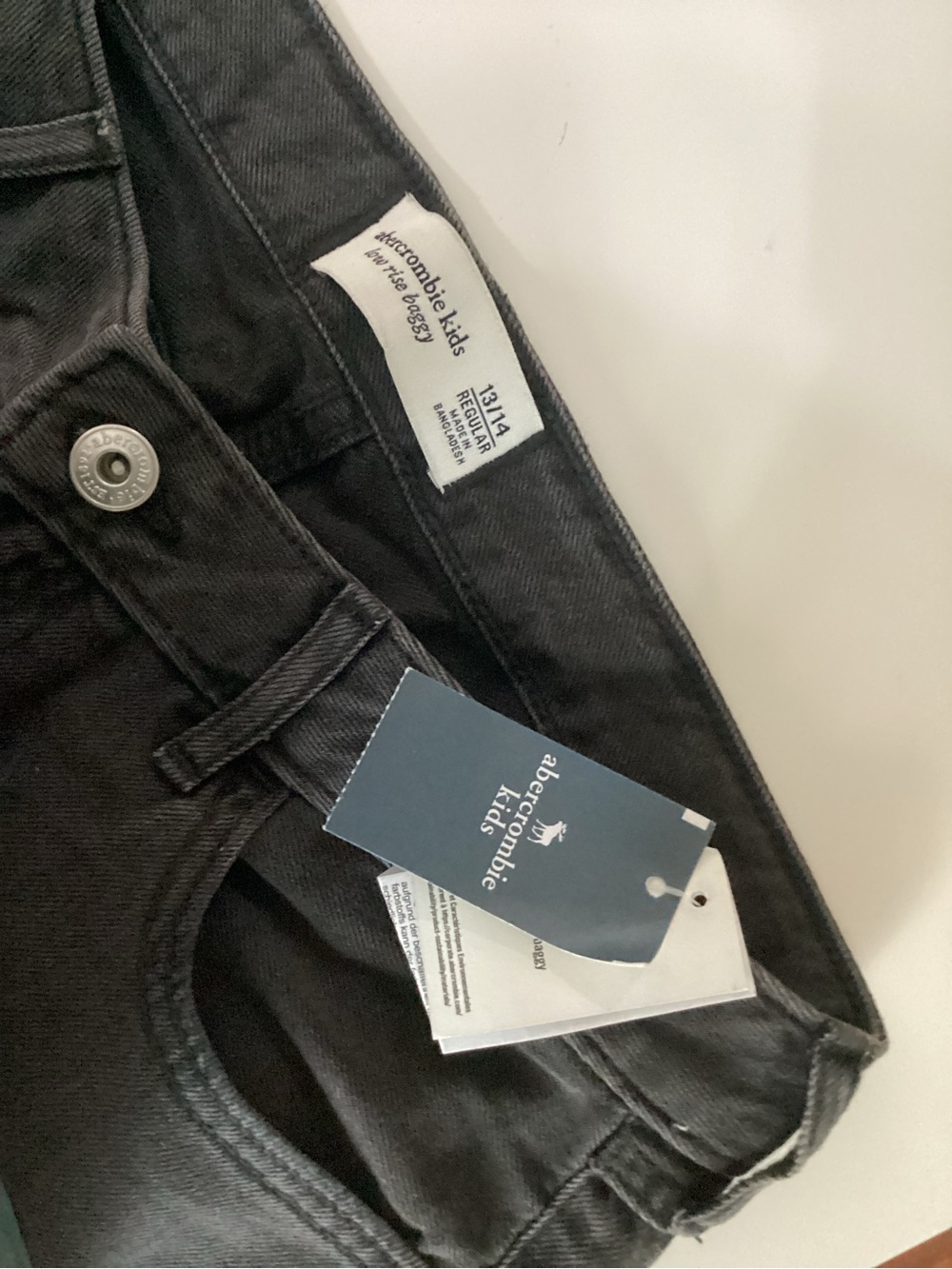 abercrombie kids Black Girls Jeans